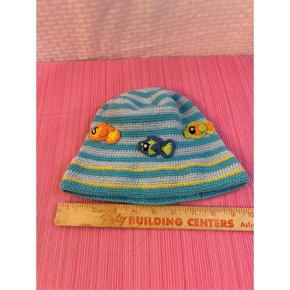 San Diego hat Co Day Lee Design‎ embodier fish 1-2years Blue Gray
